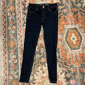 American Eagle dark jegging